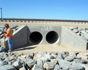 Railroad corridor - Alta Land Surveying project