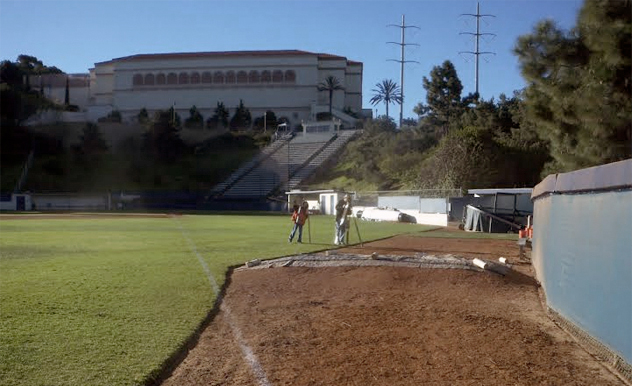 USD Toreros Baseball Field - Alta Land Surveying project